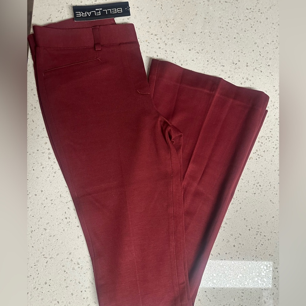 Express Bell Flare Mid-Rise Pants Size Small